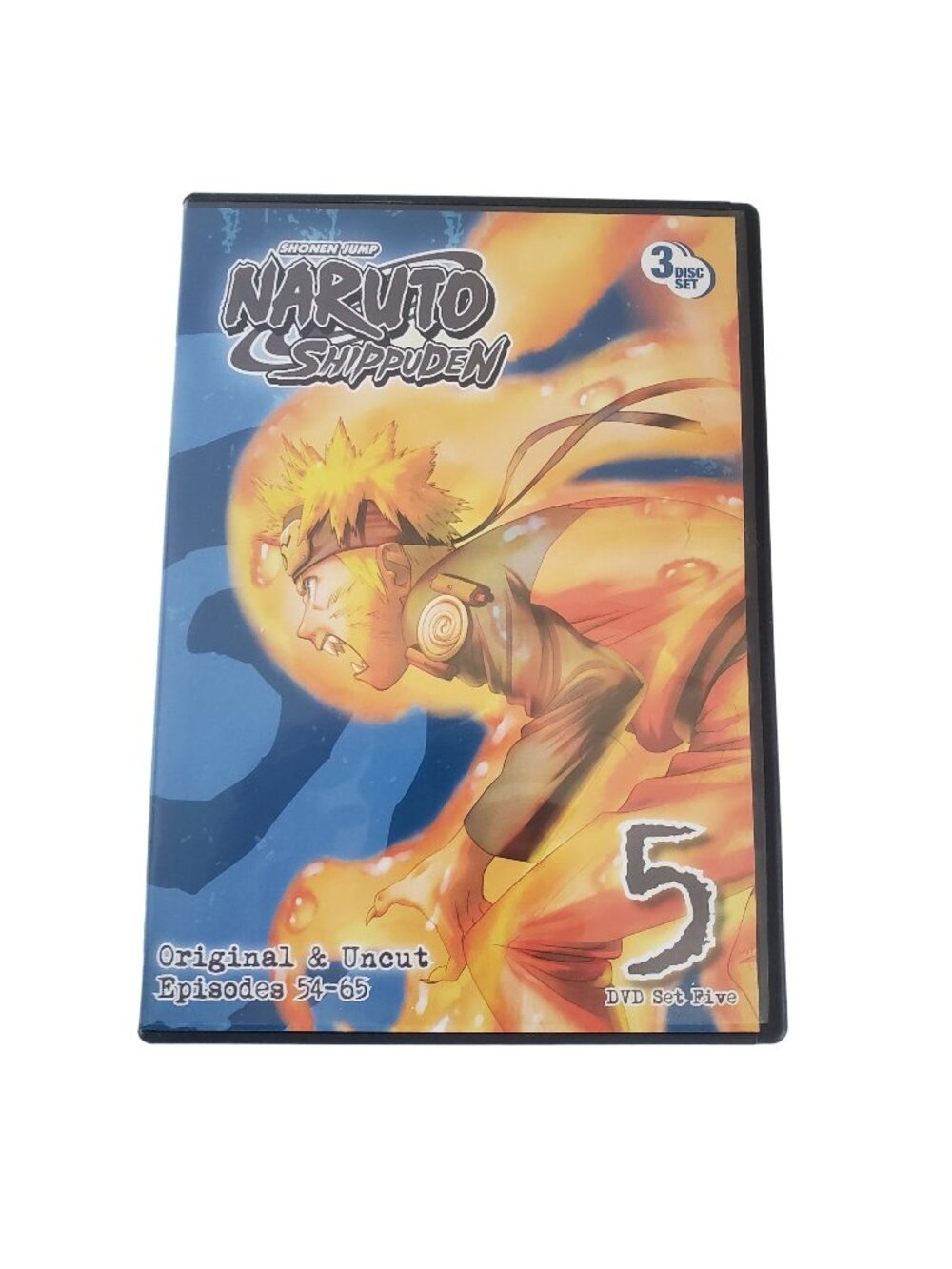 Naruto Shippuden Set 5 DVD Box Set Episodes 54-65 Original Uncut Shonen Jump